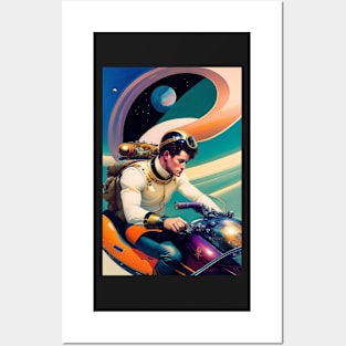 Space Rider Posters and Art